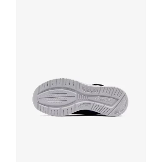 حذاء رياضي للأولاد Skechers Microspec Max Advance باللون الأسود، يتميز بنعل أوسط مبطن بالهواء، وأربطة مطاطية، وحزام قابل للتعديل، مقاس 31 للأطفال النشطين - سكيتشرز - Image 5