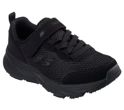 Skechers Boys' Edgeride Athletic Shoes Black 30 With Adaptive Closure and Durable Rubber Outsole for Playground Comfort - Skechers - Image 3