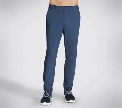 بنطلون سكيتشرز رجالي جو ستريتش فائق النحافة للأداء فحم صغير يتميز بنسيج GO STRETCH فائق رباعي الاتجاهات سريع الجفاف حزام خصر قابل للتعديل وجيب خلفي بسحاب - سكيتشرز - Image 2