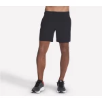 Skechers Premier Men's Shorts 7 Inch Black XL Size Active Performance Lightweight Quick Drying 4 Way SKECHWEAVE Fabric Adjustable Waist Cord Security Back Pocket - Skechers