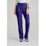 Reliance Women's Scrub Pants Purple Small, Comfortable and Durable Medical Uniforms - Skechers