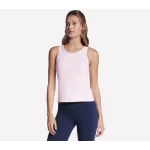 Skechers Go Walk Shelf Bra Tank Top Pink L Women's Activewear - Skechers