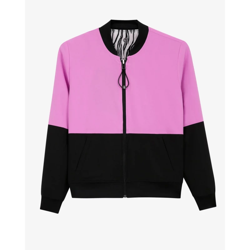 Diane Von Furstenberg Women's Moving Zebra Reversible Bomber Jacket Large Black Featuring Skechweave Fabric and Full Zip Closure | Fashion | Women | Clothing | Outerwear & Jackets Diane Von Furstenberg Women's Moving Zebra Reversible Bomber Jacket Large Black Featuring Skechweave Fabric and Full Zip Closure | Fashion | Women | Clothing | Outerwear & Jackets