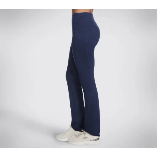 Skechers GoWalk GoStretch High Waisted Diamond Brushed Active Pants Navy Large - Skechers - Image 4