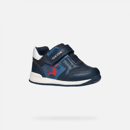 Rishon Baby Boys Lightweight Navy Sneakers 22, First Steps Shoes - Geox - Image 12