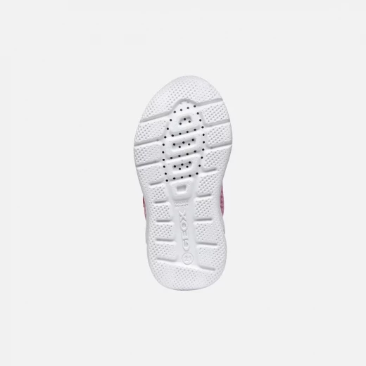 Sprintye Baby Girls' Low Cut Sneakers Pink 23 Breathable Comfortable Mesh and Leather Effect Running Shoe Aesthetic Perfect for Toddlers SKU B454TD.01454.CE83B - Image 3