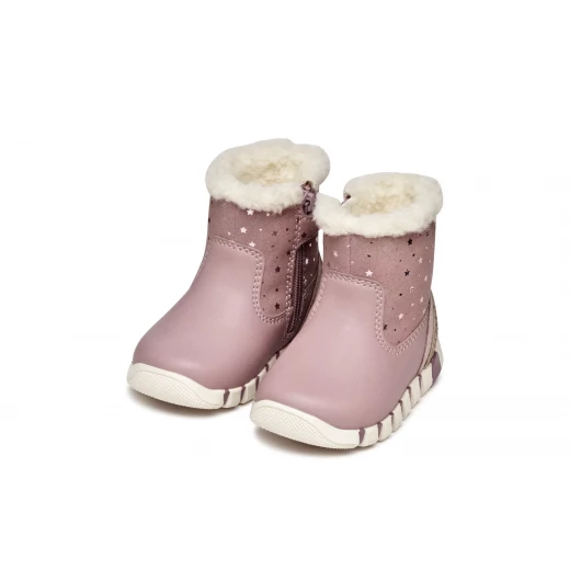 IUPIDOO Baby Girl's First Steps Sneakers ROSE 25 Sporty Style Printed Suede Leather Detailing Comfortable Design Perfect for Toddlers Exploring The World B5658A.0DHBC.C8A2U - Geox - Image 7