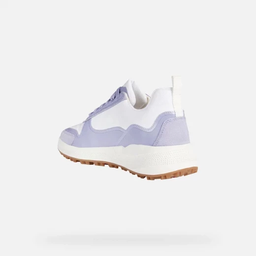 Geox PG1X Woman's Light Blue Breathable Sneakers with Contemporary Design and Cushioned Support, Size 37, Perfect for Everyday Casual Wear, Fast Delivery Available - Geox - Image 4