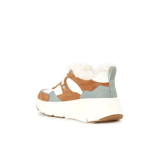Geox Diamanta Woman's White Thermal Lined Shoes Size 37 Featuring GEOX Technology for Ultimate Comfort and Protection Against Harsh Temperatures. Fast Delivery and Easy Exchange. - Geox - Image 4
