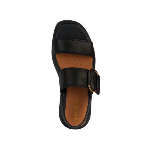 Geox Spherica EC4.1 S Women's Platform Sandal Black Leather 41 Breathable Lightweight Cushioned Design Ideal for Warm Weather Comfort Stylish and Durable - Geox - Image 6
