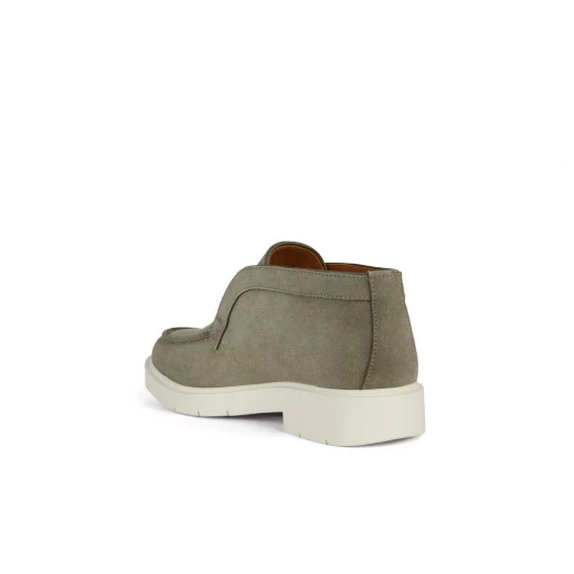 Geox Spherica EC1 Woman's Slip On Ankle Boot in Sage, Ultra Cushioned Breathable Suede, Ideal for City Wear, Size 39. Comfort and Style for the New Season - Geox - Image 4