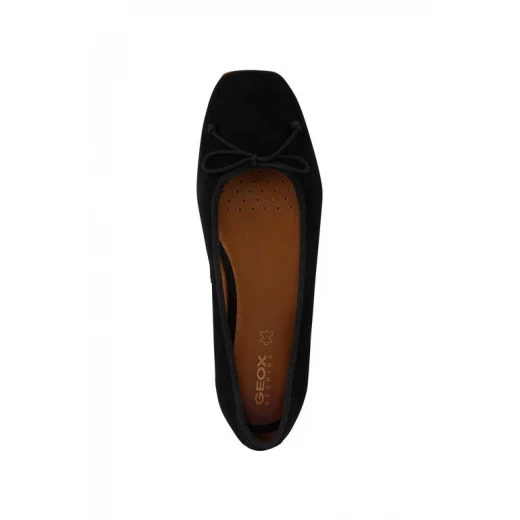 Marsilea Woman Ballerina Flats in Black Suede, Size 36, Featuring a Contemporary City Aesthetic, Perfect for Everyday Outfits, ITEMCODE: D45W6A.02111.C9999 - Geox - Image 7