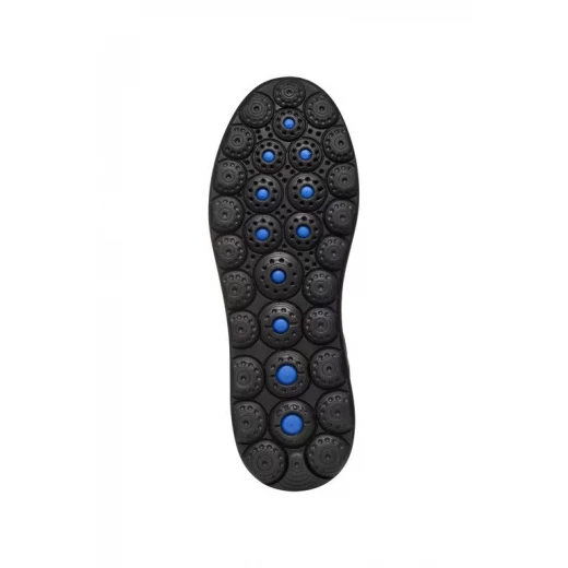 حذاء رياضي نسائي Geox Spherica EC4.1 أسود جلد نابا وألياف دقيقة تصميم أنيق وراحة فائقة مقاس 38 توصيل سريع - جيوكس - Image 10