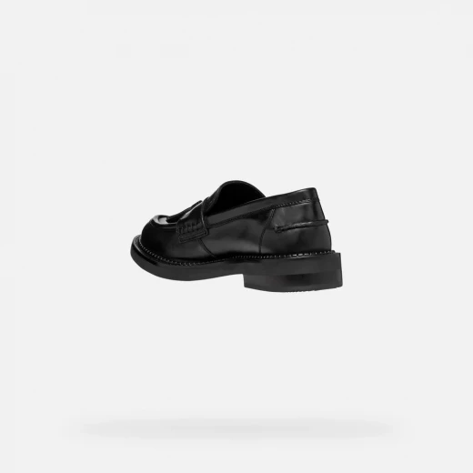 Serilda Woman Loafer Black Leather Tassel Embellished Breathable Comfortable Modern Silhouette Formal City Outfit Size 37 Item Code D46WYH.00043.C9999 - Image 3