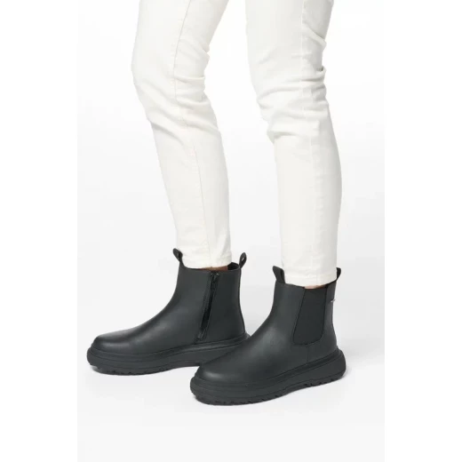 حذاء كاحل نسائي من جيوكس لاميدي + جريب أسود مقاس 38 تصميم مسامي - جيوكس - Image 9