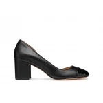 Virnilisa 65 Women's Court Shoes Black Nappa Leather Open Side Breathable 41 Elegant Design Chic City Styling D55YYB.0TUHH.C9999 Feminine Refined Allure Comfortable