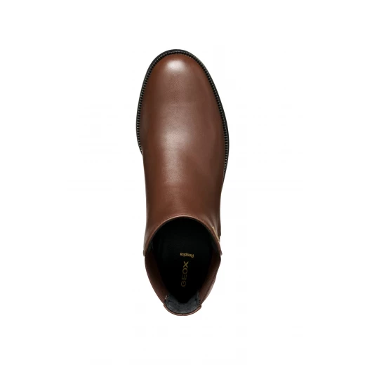 Geox Camexia ABX Women's Ankle Boots Waterproof Leather 39 Brown for Rainy Days Stylish and Comfortable City Wear Durable Design - Geox - Image 6
