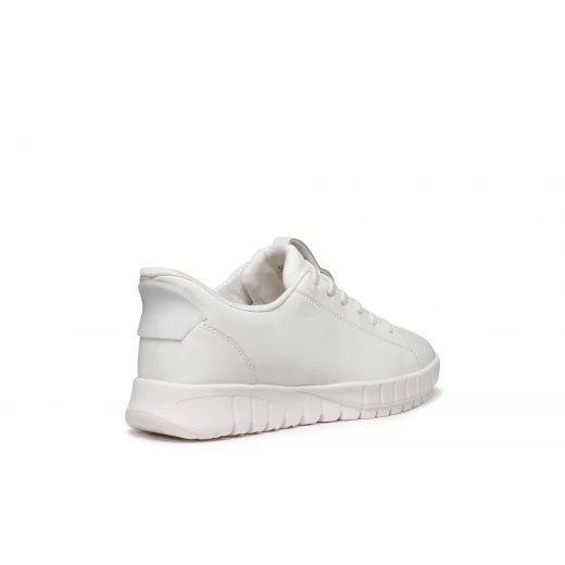 Geox Flextride Plus Woman Sneakers White Leather 37 Fast In Technology - Geox - Image 4