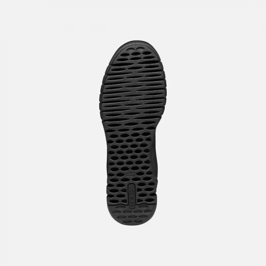 Flextride Plus Woman Urban Sneakers Black Leather 36 Featuring Fast In Technology Easy Slip On Design Comfortable Elasticated Inserts for Daily Wear Stylish Modern Appearance - Geox - Image 6