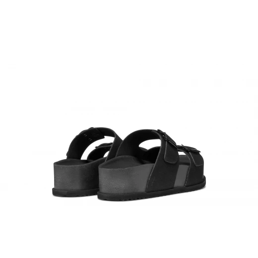 صندل سانديبيت نسائي مرتفع - مقاس 40 / أسود - جيوكس - Image 9