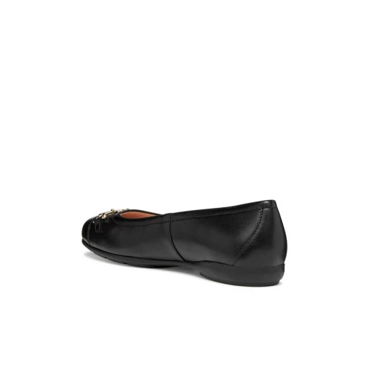 Annytah Woman Ballerina Flats in Black Nappa Leather Size 40: Comfortable and Breathable Design for Everyday Urban Wear, Item Code D657NA.000TU.C9999 - Image 6