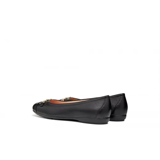 Annytah Woman Ballerina Flats in Black Nappa Leather Size 40: Comfortable and Breathable Design for Everyday Urban Wear, Item Code D657NA.000TU.C9999 - Image 8