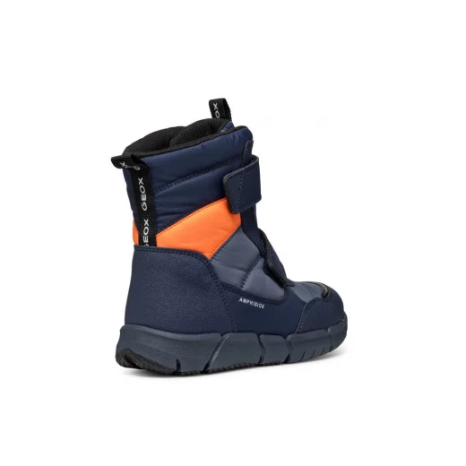 Geox Flexyper ABX Boy Ankle Boots Navy Waterproof Lightweight Flexible Easy On 35 Ideal Winter Outdoor Activities J169XC.0FU50.C4408 Fast Delivery Easy Exchange 150-180 Size - Image 4