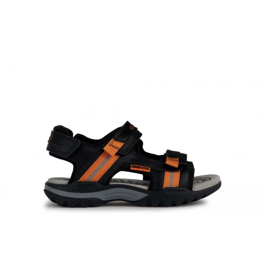 Geox Borealis Boy Sandals Navy 31 Adjustable Summer Footwear - Geox - Image 2
