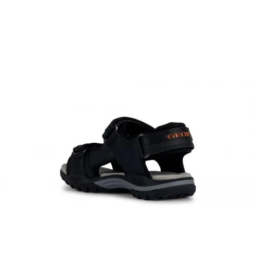 Geox Borealis Boy Sandals Navy 34 Adjustable Summer Footwear - Geox - Image 4