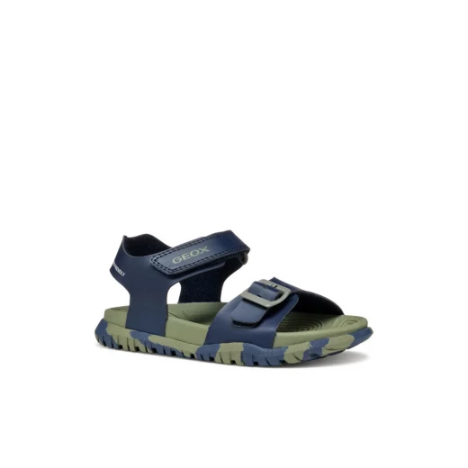 FUSBETTO Boy's Open Toe Sandals Navy 29 Lightweight Summer Shoes - Geox - Image 6