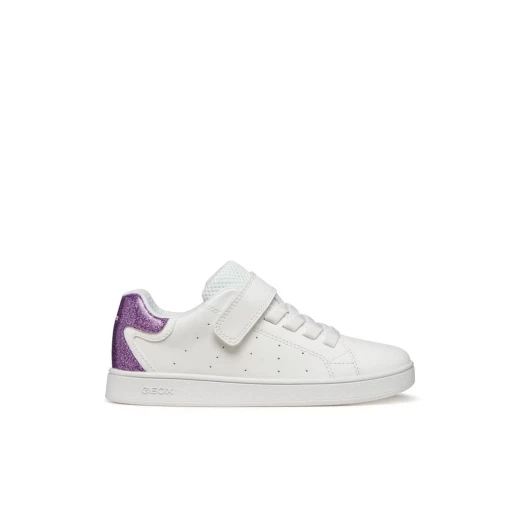 حذاء إكليبر للبنات أبيض لامع جلد صناعي 35 حذاء إكليبر للبنات أبيض لامع جلد صناعي 35