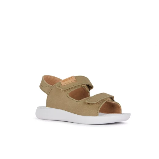 صنادل جيوكس لايت فلوبي للأولاد لون فستقي أخضر مقاس 35 إغلاق بشريط فيلكرو قابل للتعديل - جيوكس - Image 3
