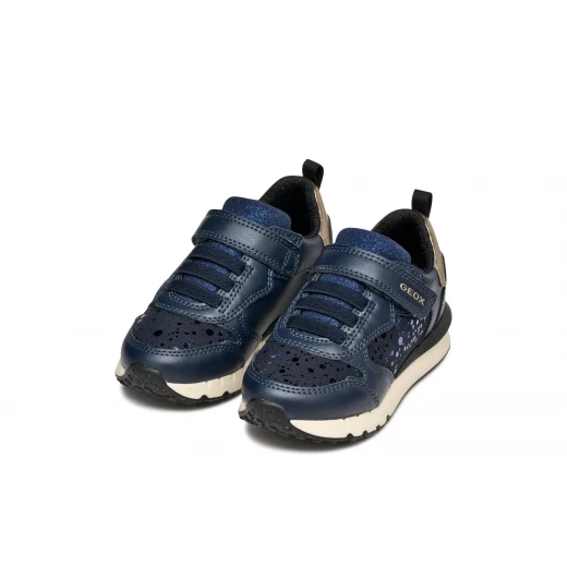 Fastics Girl Sneakers Navy 28 Breathable Low Cut Casual Shoes - Geox - Image 7