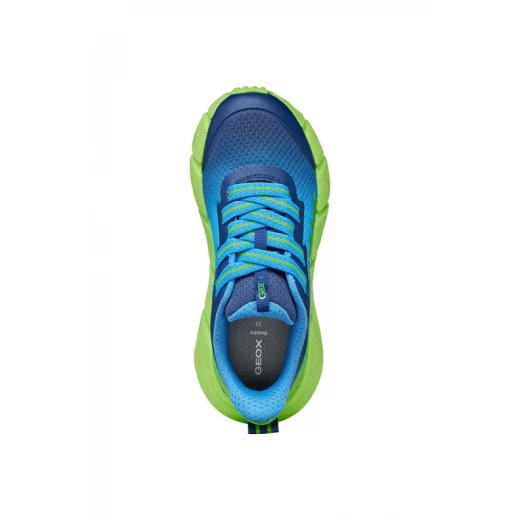 Geox Flexyper Fast Boy Sneakers Breathable Lightweight Flexible Design Perfect for School & Outdoor Activities Printed Mesh TPU Thermoplastic 32 Lime - Geox - Image 7