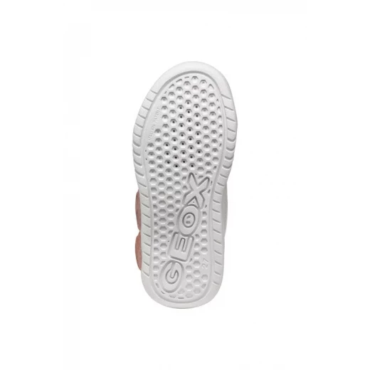 حذاء رياضي للبنات جي أوكس إيلومينوس أبيض مقاس 32 مريح شبكي وتأثير جلدي بنعل خارجي مع أضواء للمدرسة والترفيه - Image 10