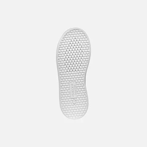 حذاء رياضي Geox Eclyper Boy أبيض منخفض القطع على طراز ملعب مصنوع من الجلد 33 للأولاد أحذية غير رسمية يومية تصميم عصري مظهر نظيف Geox J55LSB.000BC.C1000 - جيوكس - Image 7