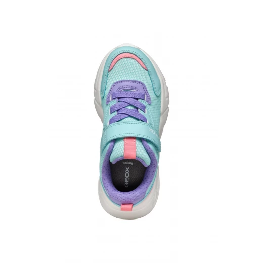 Geox Loftus Girl Aqua Sneakers Lightweight Flexible Design Size 32 - Geox - Image 18