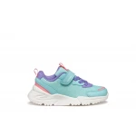 Geox Loftus Girl Aqua Sneakers Lightweight Flexible Design Size 32 - Geox