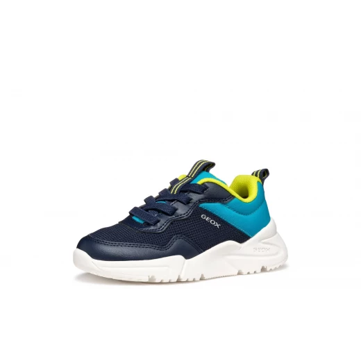 Geox Loftus Boy Navy Sneakers Lightweight Flexible Design Size 35 - Geox - Image 13