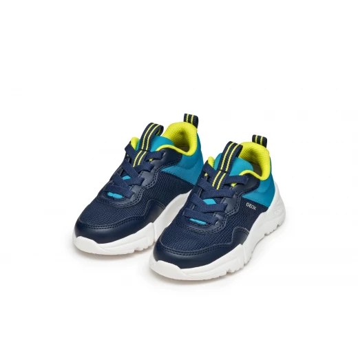 Geox Loftus Boy Navy Sneakers Lightweight Flexible Design Size 35 - Geox - Image 16
