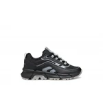 Geox Flexyper Boy Sneakers Black 36 Sporty Design Nylon and Leather Effect Material Comfortable and Easy Movement Perfect for Daily Adventures and Playtime J56MVB.0FU54.C0017