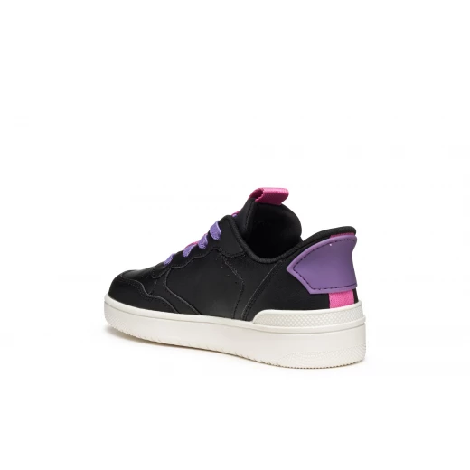 WASHIBA Fast In Girls' Sneakers Black Lycra Slip On Design for Girls, Size 38, Modern and Mettlesome Vibe, Innovative Technology - Image 6