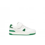 Washiba Boy Sneakers White Nylon Leather Effect Casual Shoes Size 35