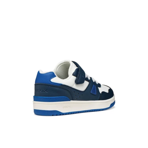 Washiba Boy Sneakers Navy Nylon and Leather Effect Casual Shoes Size 34 - Image 6