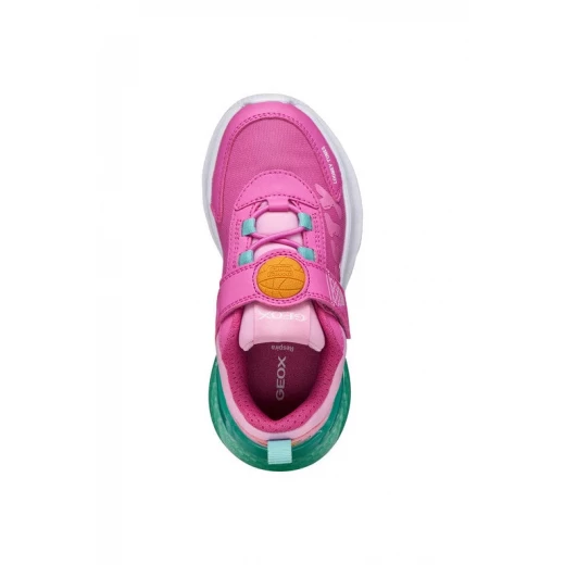 Geox Activart Illuminus Girl Fuchsia Sneakers 28 Looney Tunes Design - Geox - Image 7