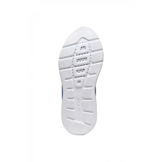حذاء رياضي Geox Sprintye Fast In Boy أزرق ملكي شبكي جلد سريع الارتداء بتقنية Fast In للمدرسة والرياضة مقاس 29 - Image 10