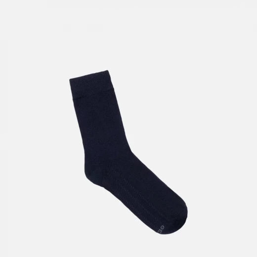 جوارب رجالية من SOCKS MAN قطنية متوسطة الطول، عبوة من 2 أزواج باللون الأزرق، متوفرة بمقاس 43 46، مريحة ومتينة للاستخدام اليومي - Image 3