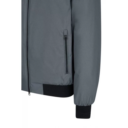 Geox VINCIT MAN Light Grey Breathable Jacket 58 with Patented Waterproof Membrane and 3D Spacer for Superior Comfort and Fast Delivery, Easy Exchange at GEOX/JOR Stores - Geox - Image 3