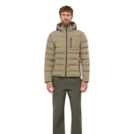 Snake 2.0 Man Parka Jacket Kalamata 52 Recycled Polyester Sustainable Padding Windproof Cold Protection City Aesthetic Modern Silhouette Snug Fit Itemcode M5628A T3266 F3272 - Kalamata