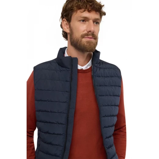 Wilmer Man City Vest Recycled Polyester Water Resistant Sky Captain - Image 6
